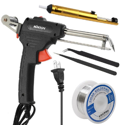 KKmoon 60W 110-230V Manual Soldering Machine Household Electric Iron Set Handheld Soldering Iron Rework Station Soldering Tool Kit
KKmoon 60W 110-230V Manual Soldering Machine Household Electric Iron Set Handheld Soldering Iron Rework Station Soldering Tool Kit