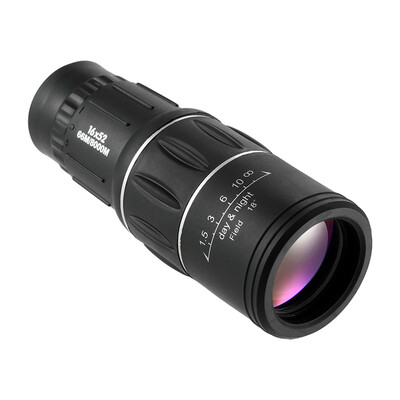 16x52 High Powered Dual Focus Monocular Telescope Outdoor Portable Handheld Ultra Monocular Scope for Hunting Camping Birdwatching
16x52 High Powered Dual Focus Monocular Telescope Outdoor Portable Handheld Ultra Monocular Scope for Hunting Camping Birdwatching