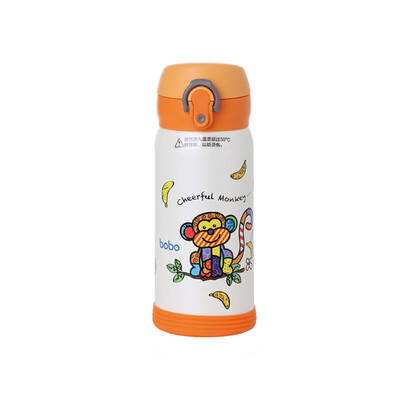 Le Bao bobo childrens mug 316 stainless steel vacuum non-slip student drinking water bottle water bottle thermos 350ml orange
Le Bao bobo childrens mug 316 stainless steel vacuum non-slip student drinking water bottle water bottle thermos 350ml orange