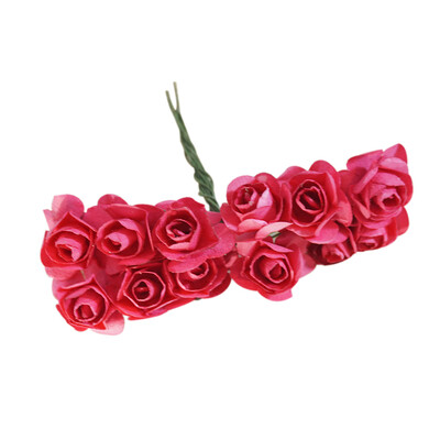 12PcsBunch 25mm Artificial Paper Flowers for Wedding Car Fake Roses Used For Candy Box DIY Wreath Handmade Decoration
12PcsBunch 25mm Artificial Paper Flowers for Wedding Car Fake Roses Used For Candy Box DIY Wreath Handmade Decoration