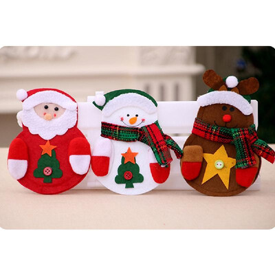 3pcs Cute Christmas Decor Santa Non-woven Fabric Kitchen Tableware Holder Pocket Suit Dinner Bag Set
3pcs Cute Christmas Decor Santa Non-woven Fabric Kitchen Tableware Holder Pocket Suit Dinner Bag Set