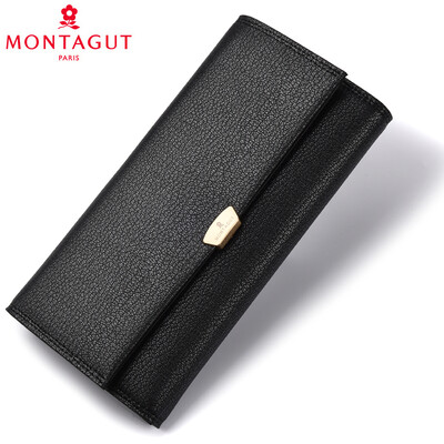 Montagut MONTAGUT wallet ladies long section cowhide large capacity Korean version of the womens wallet holiday lover gift black R2422259012
Montagut MONTAGUT wallet ladies long section cowhide large capacity Korean version of the womens wallet holiday lover gift black R2422259012