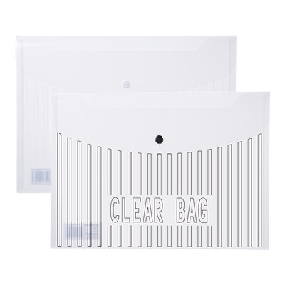 Coix 10 striped transparent file bag A4 snap bag information bag portfolio office supplies black EA333
Coix 10 striped transparent file bag A4 snap bag information bag portfolio office supplies black EA333