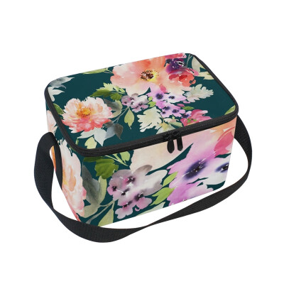 ALAZA Lunch Box Insulated Lunch Bag Large Cooler Tote Bag Watercolor Flowers for Men Women Girls Boys
ALAZA Lunch Box Insulated Lunch Bag Large Cooler Tote Bag Watercolor Flowers for Men Women Girls Boys