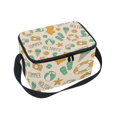 ALAZA Lunch Box Insulated Summer Elements Lunch Bag Large Cooler Tote Bagfor Men Women
ALAZA Lunch Box Insulated Summer Elements Lunch Bag Large Cooler Tote Bagfor Men Women