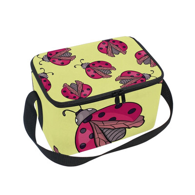 ALAZA Lunch Box Cartoon Ladybug Insulated Lunch Bag Large Cooler Tote Bagfor Men Women
ALAZA Lunch Box Cartoon Ladybug Insulated Lunch Bag Large Cooler Tote Bagfor Men Women