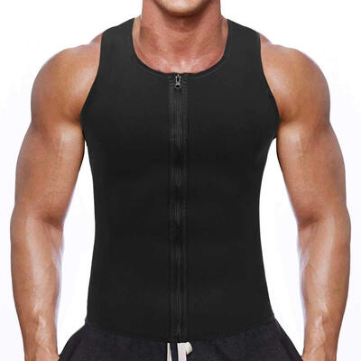 SLIMBELLE Men Neoprene Sauna Suit Hot Body Shaper Corset for Weightloss with Zipper Waist Trainer Vest Tank Top Workout Sweat
SLIMBELLE Men Neoprene Sauna Suit Hot Body Shaper Corset for Weightloss with Zipper Waist Trainer Vest Tank Top Workout Sweat