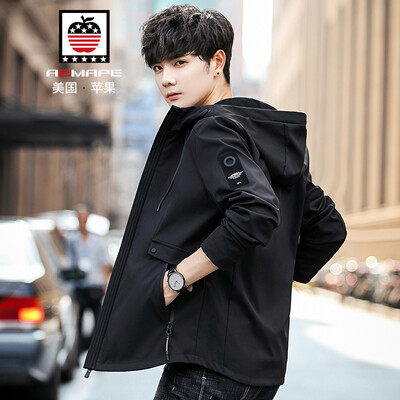 AEMAPEAmerican Apple Jacket Mens Jacket 2019 Spring New Slim Hooded Mens Fashion Casual Trends Baseball Clothes J1913 Black L
AEMAPEAmerican Apple Jacket Mens Jacket 2019 Spring New Slim Hooded Mens Fashion Casual Trends Baseball Clothes J1913 Black L
