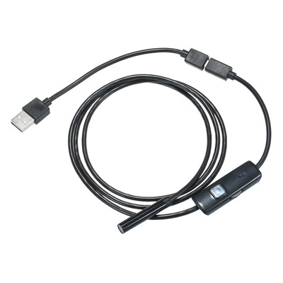 OWSOO 7MM 6 LED Lens Endoscope IP67 Waterproof Inspection Borescope Wire Snake Tube Camera for OTG Compatible with Android Smart P
OWSOO 7MM 6 LED Lens Endoscope IP67 Waterproof Inspection Borescope Wire Snake Tube Camera for OTG Compatible with Android Smart P