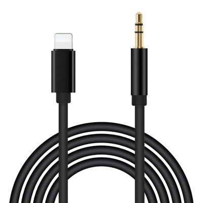 1 Meter for Lightning to 35mm Audio Cable Male AUX Stereo Wire Adapter Cord for iPhone 7 7 Plus 8 8 Plus X to Car Stereo Speakers
1 Meter for Lightning to 35mm Audio Cable Male AUX Stereo Wire Adapter Cord for iPhone 7 7 Plus 8 8 Plus X to Car Stereo Speakers