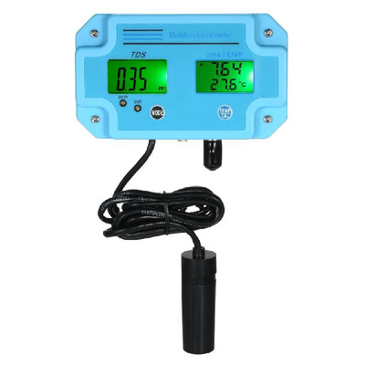 Professional 3 in 1 pHTDSTEMP Meter Water Detector Multi-parameter Digital LCD Tri-Meter Multi-function Water Quality Monitor Mu
Professional 3 in 1 pHTDSTEMP Meter Water Detector Multi-parameter Digital LCD Tri-Meter Multi-function Water Quality Monitor Mu
