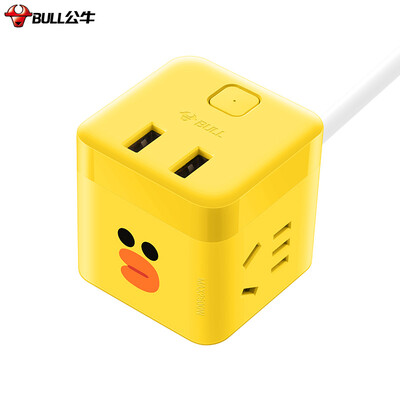 LINE FRIENDS joint name Bull BULL GNV-UU212S Sally Rubiks Cube USB socket plug-in board Strip wiring board 2 holes 2USB port length 15 meters
LINE FRIENDS joint name Bull BULL GNV-UU212S Sally Rubiks Cube USB socket plug-in board Strip wiring board 2 holes 2USB port length 15 meters