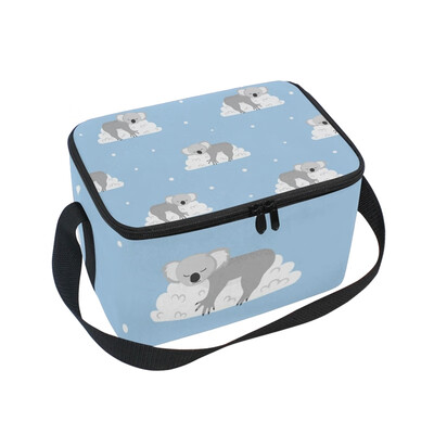 Lunch Box Insulated Lunch Bag Large Cooler Sleeping Koala Bears On The Clouds Tote Bagfor Kids Men Women
Lunch Box Insulated Lunch Bag Large Cooler Sleeping Koala Bears On The Clouds Tote Bagfor Kids Men Women