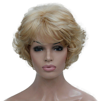 Strong Beauty Ladies Wigs Short Wavy Golden Blonde Hair For Women Synthetic Capless Full Wig 12 Colors
Strong Beauty Ladies Wigs Short Wavy Golden Blonde Hair For Women Synthetic Capless Full Wig 12 Colors