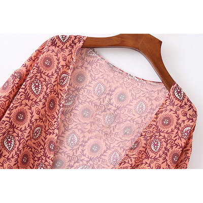 Fashion Women Long Beach Cover Up Chiffon Kimono Allover Print Front Open Loose Long Thin Coat Orange
Fashion Women Long Beach Cover Up Chiffon Kimono Allover Print Front Open Loose Long Thin Coat Orange