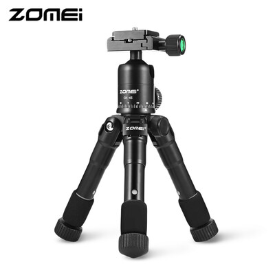 Zomei CK - 45 Portable Mini Tabletop Tripod with 5 Sections Quick Release Plate for SLR DSLR Camera Smartphones
Zomei CK - 45 Portable Mini Tabletop Tripod with 5 Sections Quick Release Plate for SLR DSLR Camera Smartphones