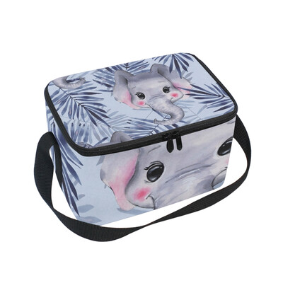 ALAZA Lunch Box Pattern With Elephants Insulated Lunch Bag Large Cooler Tote Bagfor Men Women
ALAZA Lunch Box Pattern With Elephants Insulated Lunch Bag Large Cooler Tote Bagfor Men Women