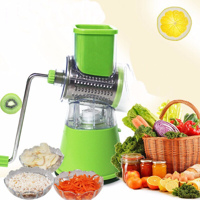 Round Slicer Vegetable Cutter Chopper Potato Carrot Grater Slicer with 3 Stainless Steel Blades Kitchen Tool
Round Slicer Vegetable Cutter Chopper Potato Carrot Grater Slicer with 3 Stainless Steel Blades Kitchen Tool