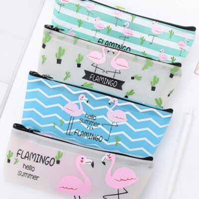 Simple Lovely Flamingo Pencil Case Student Zipper Large Capacity Stationery Bag Cute School Office Pencil Pouch Gift
Simple Lovely Flamingo Pencil Case Student Zipper Large Capacity Stationery Bag Cute School Office Pencil Pouch Gift
