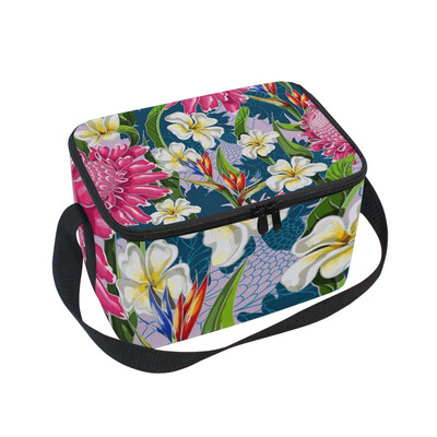 ALAZA Lunch Box Insulated Lunch Bag Large Cooler Tote Bag Flowers Pattern for Men Women Girls Boys
ALAZA Lunch Box Insulated Lunch Bag Large Cooler Tote Bag Flowers Pattern for Men Women Girls Boys