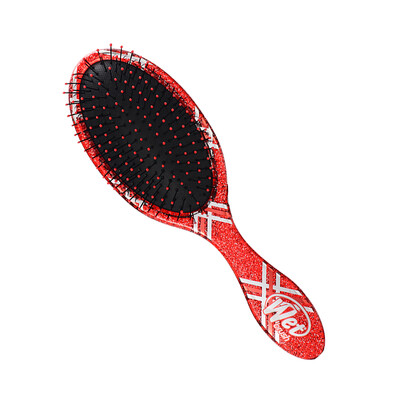 Witt Magic Comb Wetbrush Holiday Edition Massage Shunfa Dry&Wet Comb Hair Comb Valentines Day Gift Birthday Gift Ribbon Red ABS Resin 4439