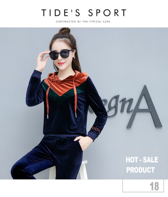 new golden fleece sport suit for women in autumn&winter 2018 looks thin&slim with two pieces of casual sweater
new golden fleece sport suit for women in autumn&winter 2018 looks thin&slim with two pieces of casual sweater