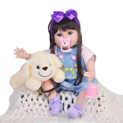 Hot Sale 22 Inch Reborn Baby Alive Doll 55 cm Cloth Body Lifelike Newborn Babies Doll For Toddler Xmas Birthday Gifts
Hot Sale 22 Inch Reborn Baby Alive Doll 55 cm Cloth Body Lifelike Newborn Babies Doll For Toddler Xmas Birthday Gifts