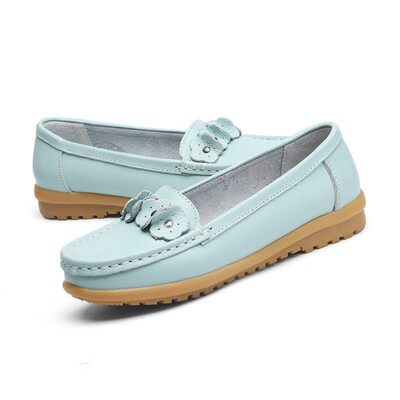 Women Cow Muscle Ballet Light shoes Women Genuine Leather Loafers Woman Flexible Nurse soft Peas Loafer Flats
Women Cow Muscle Ballet Light shoes Women Genuine Leather Loafers Woman Flexible Nurse soft Peas Loafer Flats