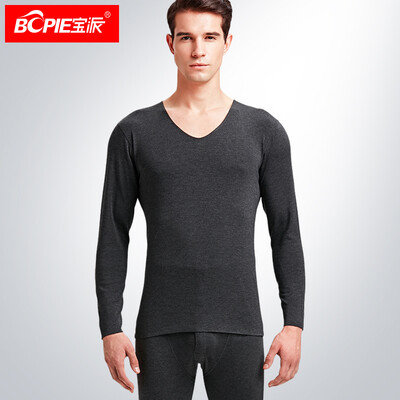Baopai BOPIE mens thermal underwear mens suit de velvet sanding fashion Slim V-neck thin section Qiuyi Qiu pants bottoming cotton sweater Baolan 180105
Baopai BOPIE mens thermal underwear mens suit de velvet sanding fashion Slim V-neck thin section Qiuyi Qiu pants bottoming cotton sweater Baolan 180105