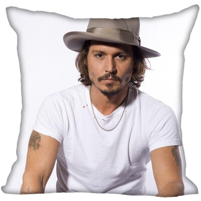 Johnny Depp Pillow Cover Bedroom Home Office Decorative Pillowcase Square Zipper Pillow Cases Satin Fabric No Fade
Johnny Depp Pillow Cover Bedroom Home Office Decorative Pillowcase Square Zipper Pillow Cases Satin Fabric No Fade