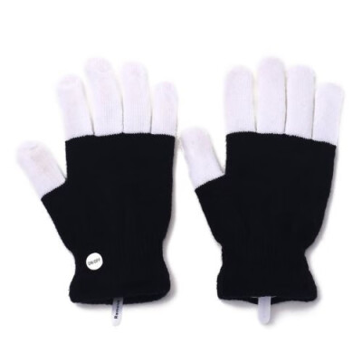 LED Rave Flashing Gloves Glow 7 Mode Light Up Finger Tip Lighting Pair Black NEW
LED Rave Flashing Gloves Glow 7 Mode Light Up Finger Tip Lighting Pair Black NEW