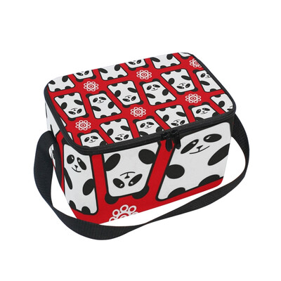 ALAZA Insulated Lunch Box Flower Panda Lunch Bag for Men Women Portable Tote Bag Cooler Bag
ALAZA Insulated Lunch Box Flower Panda Lunch Bag for Men Women Portable Tote Bag Cooler Bag