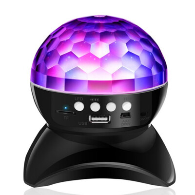 Colorful stage lights mobile phone wireless bluetooth speaker subwoofer TF card USB player holiday light portable FM radio MP3
Colorful stage lights mobile phone wireless bluetooth speaker subwoofer TF card USB player holiday light portable FM radio MP3