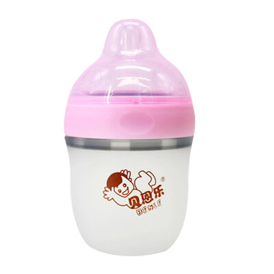 Baby Silicone Bottle Anti Colic Dual Vent Wide Neck Feeding Bottle For Newborn Infant Toddler BPA Free 9oz Pink
Baby Silicone Bottle Anti Colic Dual Vent Wide Neck Feeding Bottle For Newborn Infant Toddler BPA Free 9oz Pink