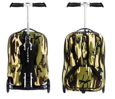 Sports scooter pull lever case backpack student bag business travel boarding case suitcase detachable by turning
Sports scooter pull lever case backpack student bag business travel boarding case suitcase detachable by turning