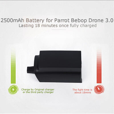 111V 2500mAh 10C 3S Rechargeable Battery for Parrot Bebop Drone 30 RC FPV Drone Quadcopter
111V 2500mAh 10C 3S Rechargeable Battery for Parrot Bebop Drone 30 RC FPV Drone Quadcopter