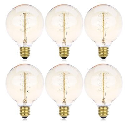 Lightme 6pcs G95 230V 40W E27 110 - 120LM 32AK Retro Edison Bulb Tungsten Light Bulb
Lightme 6pcs G95 230V 40W E27 110 - 120LM 32AK Retro Edison Bulb Tungsten Light Bulb