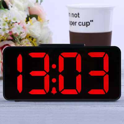 Han Shi Hense creative big screen clock night light mute alarm clock fashion clock LED clock living room bedroom alarm table HA89 black red light
Han Shi Hense creative big screen clock night light mute alarm clock fashion clock LED clock living room bedroom alarm table HA89 black red light