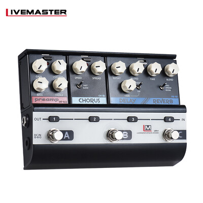 BIYANG LiveMaster Series LM-4 Mainframe Unit Blues Style Set with 3 Guitar Effect Pedals OD-162 Preamp Overdrive CH-151 Analog 
BIYANG LiveMaster Series LM-4 Mainframe Unit Blues Style Set with 3 Guitar Effect Pedals OD-162 Preamp Overdrive CH-151 Analog