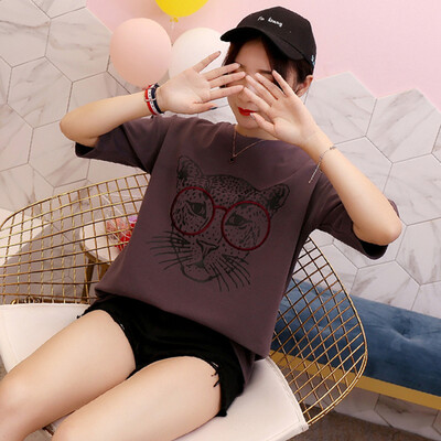 JOY OF JOY Jingdong womens 2019 summer new Korean version of the wild personality half-sleeved t-shirt round neck short-sleeved loose short-sleeved T-shirt female JWTD191854 gray M
JOY OF JOY Jingdong womens 2019 summer new Korean version of the wild personality half-sleeved t-shirt round neck short-sleeved loose short-sleeved T-shirt female JWTD191854 gray M