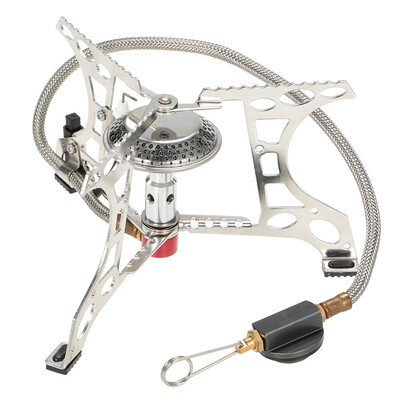 OUT-D Potable Outdoor Camping Hiking Trekking Picnic Butane Gas Stove Burner With Piezo Lighter
OUT-D Potable Outdoor Camping Hiking Trekking Picnic Butane Gas Stove Burner With Piezo Lighter