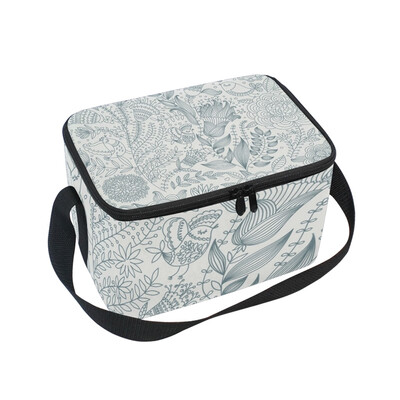 ALAZA Lunch Box Insulated Lunch Bag Large Cooler Tote Bag Blue Daisy for Men Women Girls Boys
ALAZA Lunch Box Insulated Lunch Bag Large Cooler Tote Bag Blue Daisy for Men Women Girls Boys