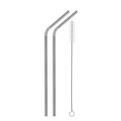 2pcs Stainless Steel Straws Reusable Eco-friendly StraightBent Drinking Metal Straws with Cleaning Brush 2
2pcs Stainless Steel Straws Reusable Eco-friendly StraightBent Drinking Metal Straws with Cleaning Brush 2