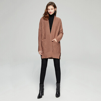 Her pool 2018 autumn&winter new female Korean version of the solid color V-neck long-sleeved pocket short short long open split cardigan T74X3058A1332JM red coffee code
Her pool 2018 autumn&winter new female Korean version of the solid color V-neck long-sleeved pocket short short long open split cardigan T74X3058A1332JM red coffee code
