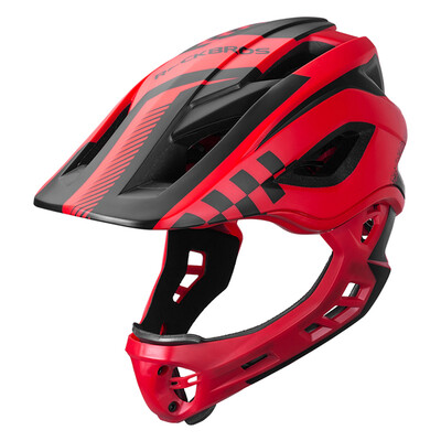 Kid Bike Full Face Helmet Children Riding Skateboard Safety Helmet Skating Rollerblading Longboard Sports Protective Equipment wit