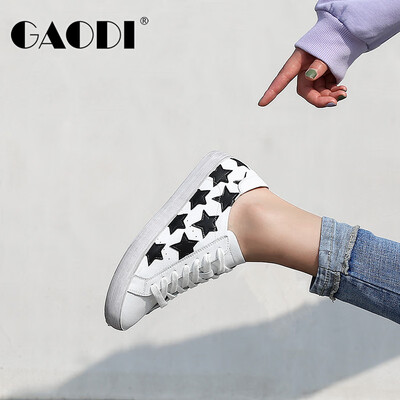 Gao Di gaodi flat leather round head strap Korean casual wild stars small white shoes female white black 38
Gao Di gaodi flat leather round head strap Korean casual wild stars small white shoes female white black 38