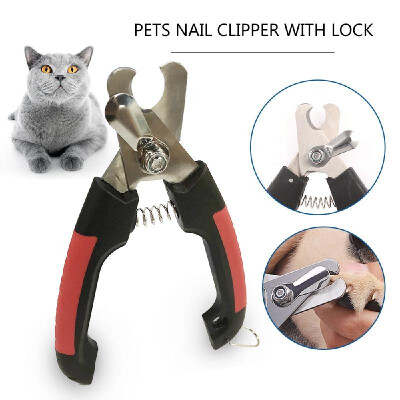 Professional Pet Dog Nail Clipper with Lock Grooming Scissors Clippers for Animals Cats Size
Professional Pet Dog Nail Clipper with Lock Grooming Scissors Clippers for Animals Cats Size