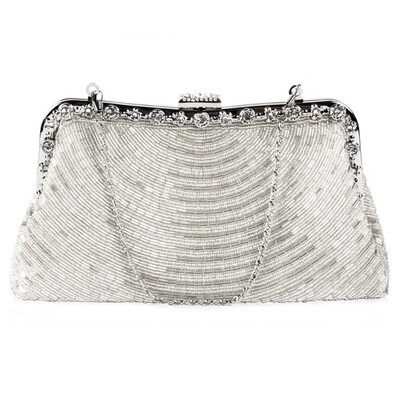 Elegant Ladies Handbags for Wedding Women Beaded Shoulder Bag Women Evening Bag for Wedding Ball Party
Elegant Ladies Handbags for Wedding Women Beaded Shoulder Bag Women Evening Bag for Wedding Ball Party