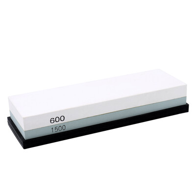 Double-sided Bicolor Whetstone Cutter Sharpener Stone for Kitchen White Corundum Sharpening Tool with Silica Gel Underlay
Double-sided Bicolor Whetstone Cutter Sharpener Stone for Kitchen White Corundum Sharpening Tool with Silica Gel Underlay