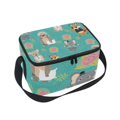 ALAZA Lunch Box Insulated Cute And Funny Animals Lunch Bag Large Cooler Tote Bagfor Men Women
ALAZA Lunch Box Insulated Cute And Funny Animals Lunch Bag Large Cooler Tote Bagfor Men Women